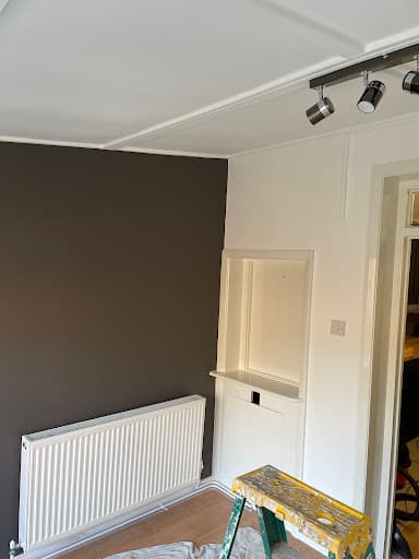 Interior room preparation and finish